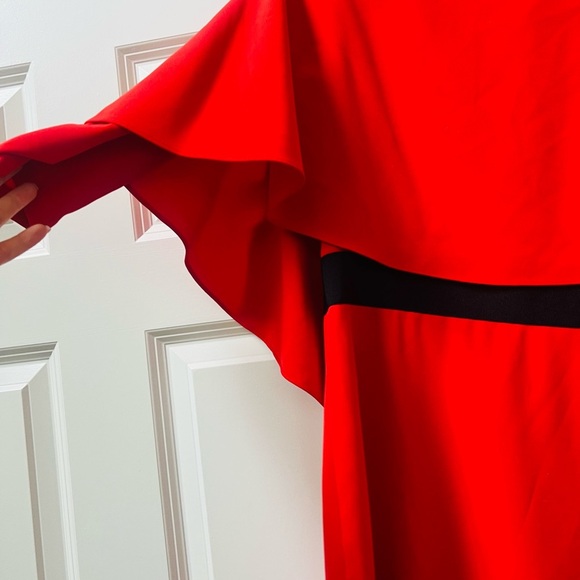 Elegant Alice and Olivia Red Women's Dress.  Like new! - Picture 3 of 6